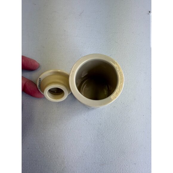 Vintage Coriander The Lenox Spice Garden 1992 Fine Porcelain Spice Jar - Picture 6 of 9